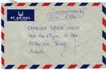 Maurice: Lettre Avion R Vers Jersey Avec Timbre Le Comte De Malartic - Mauritius (1968-...)