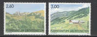 2008 LIECHTENSTEIN UPLAND PASTURES 2V - Unused Stamps