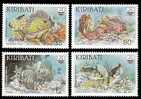 (001) Kiribati  Reef Fishes / Poissons / Fische / Vissen  ** / Mnh  Michel 451-54 - Kiribati (1979-...)