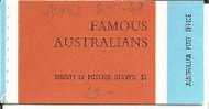 AusMH42/ Mi.Nr. 410-13Berühmte Australier  Im Heftchen (kompl.) ** - Booklets