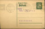 Bavière 1916, Carte Postale  Ø 21-11-1916  Entier Postal  Gansache Héraldique Waffen Armoiries - Postal  Stationery