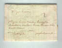 Lettre Précurseur  ROUSBRUGGHE 1742 Vers INGELMUNSTER - Port Encre 2 Sols    --  B0/934 - 1714-1794 (Pays-Bas Autrichiens)