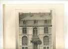 - HÔTEL PARTICULIER RUE HAMELIN A PARIS . L. PARENT ARCHI . PLANCHE PARUE EN 1900 . - Architettura