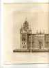 - PROJET D´HOTEL DE VILLE POUR BUCAREST . FACADE LATERALE  . G. STERIAN ARCHI. PLANCHE PARUE EN 1900 . - Architektur