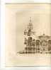 - PROJET D´HOTEL DE VILLE POUR BUCAREST . COUPE . G. STERIAN ARCHI. PLANCHE PARUE EN 1900 . - Architektur