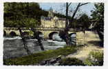 K13 - BRANTOME Et Son Abbaye - Vue Sur La Dronne (1958) - Jolie Carte Semi-moderne - Brantome