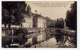 K13 - BRANTOME - L'Abbaye - L'église Abbatiale Et Le Clocher - Berges De La Dronne - A Droite Contrefort Mâchicoulis De. - Brantome