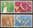 AUSTRALIA - MNH ** 1982 Commonwealth Games. Scott 842-5 - Ungebraucht