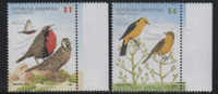 2008 ARGENTINA BIRDS 2V - Unused Stamps