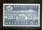SWITZERLAND - Timbres De SERVICE - Dienstmarken - 1960 - 15e ANNIV NATIONS UNIES - Yvert # 410 - MINT (NH) - Service
