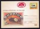 WHALE BALEINE- Hunting,entier Postal Stationery 183/2003,PMK BUCHAREST  2003 RED RARE. - Wale