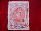 BELGIQUE - N° 134  YT -  1914/1915 - Albert 1er - Oblitéré - - 1914-1915 Red Cross