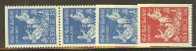 SWEDEN 1964 MICHEL No: 515-516 MNH - Unused Stamps