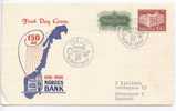 Norway FDC Complete Set He Bank Of Norway 150 Anniversary 14-6-1966 - FDC