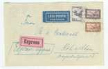 Hongrie 1929 Lettre Exprès Par Avion Budapest Koln - Storia Postale