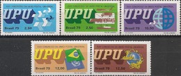 BRAZIL - COMPLETE SET 18th UPU CONGRESS IN RIO 1979 - MNH - U.P.U.