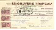 LETTRE DE CHANGE  LE GRUYERE FRANCAIS - Other & Unclassified