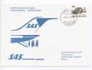 Denmark  First SAS Flight DC-9 Copenhagen - Barcelona 2-4-1977 - Cartas & Documentos