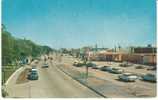 Jefferson Davis Highway West Beach Mississippi, 1950s/60s Vintage Postcard - Other & Unclassified
