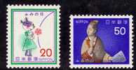 Japon 1979 N°Y.T. :   1298 Et 1299** - Unused Stamps