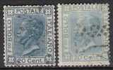 ITALY 1867 N°23 Et 23a @ - Usados