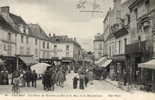 LOCHES (37) Place Commerces Marché Belle Animation - Loches