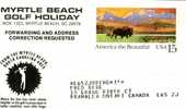 United States Postal Stationary Card Featuring Bison ( Buffalo) In Front Of The Rockies! - 1981-00