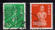 Japon 1976 N°Y.T. : 1177 Et 1179 Obl. - Used Stamps