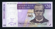 MALAVI - 20 KWACHA - 01.06.2004-UNC  PIK- 52 - Malawi