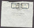 Jordan Kingdom Of, Arab Bank Ltd. Deluxe Amman Cancel Cover 1956 To Austria Arab Postal Congress Stamps - Jordanien