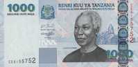 Tanzania- 1000 Shillings - 2006 Year  UNC - Tanzania