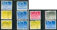 ● OLANDA  -  1976 / 81  -  Cifra  -  N.  1041 . . .  Usati   -  Lotto 133 /35 - Gebraucht