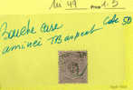 Wurtemberg 1875-79, Chiffre, Mi. 49 Aminci  Cote 60 E = Aspect Grand Luxe  Thin VF Space Filler - Gebraucht