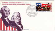 1976  SPM Bicentenaire Des USA  FDC  Yv 449 - FDC