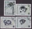 Comoro Is ( COMORES ). ScC171-4 WWF. Mongoose, CTO - Used Stamps