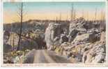 Silver Gate And Hoodoos Yellowstone Park, Haynes-Photo Publisher #155, RPO Cancel Railroad Postmark C1910 Postcard - USA National Parks