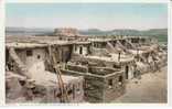 Pueblo Of Acoma And Mesa Encantada New Mexico On C1910 Vintage Detroit Photographic Co. Postcard #5509 - Indiani Dell'America Del Nord