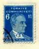 PIA - TUR - 1931-38 : Effigie Di Ataturk - (Yv 811) - Used Stamps
