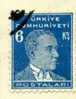 PIA - TUR - 1931-38 : Effigie Di Ataturk - (Yv 811) - Usados