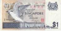 Singapore 1 Dollar 1976 Banknote Currency, Krause #9 - Singapour