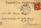 3757   Postal Madrid 1905, Post Card - Covers & Documents