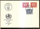 SWITZERLAND - Timbres De SERVICE - Dienstmarken - 1960 - ORG. MONDIALE De La SANTÉ - Yvert # 420/422 - FD COVER - Dienstzegels