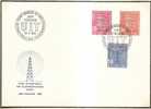 SWITZERLAND - Timbres De SERVICE - Dienstmarken - 1960 - UNION INT. Des TELECOMMUNICATIONS - Yvert # 423/425 - FD COVER - Service