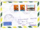 GOOD BRAZIL Postal Cover To ESTONIA 2007 - Good Stamped: Shoemaker ; Rio Preto - Lettres & Documents