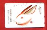 Japan Japon  Telefonkarte Télécarte Phonecard Telefoonkaart -  Rabbit  Hase  Kaninchen  Lapin - Lapins