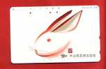 Japan Japon  Telefonkarte Télécarte Phonecard Telefoonkaart -  Rabbit  Hase  Kaninchen  Lapin - Conejos