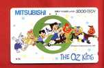 Japan Japon  Telefonkarte Télécarte Phonecard Telefoonkaart -  The Oz Kids - Comics