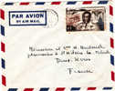 AEF Lettre De LIBREVILLE De 1955 - Brieven En Documenten