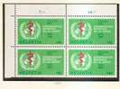 SWITZERLAND - Timbres De SERVICE - Dienstmarken -1986 - O.M.S. - Yvert # 464 - Marginal Block Of 4  - MINT (NH) - Officials