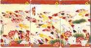 PUZZLE DE 3 TARJETAS DE CHINA DE PECES (FISH-PEZ) - Puzzle